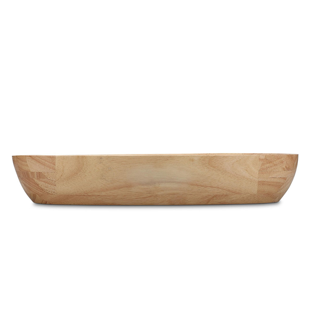 Serveerschaal 45,5x20,5xH7,5cm hout Essenza