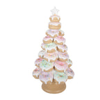 Kerstdecoratie Beeld Kerstboom Ø 22x43 cm Bruin Kunststof