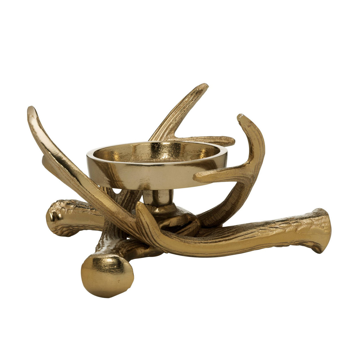 Kandelaar Selising Goud 20x20x10 cm