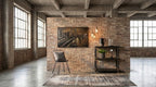 Hanglamp Ø 35x110 cm Zwart Metaal Hanglamp Eettafel