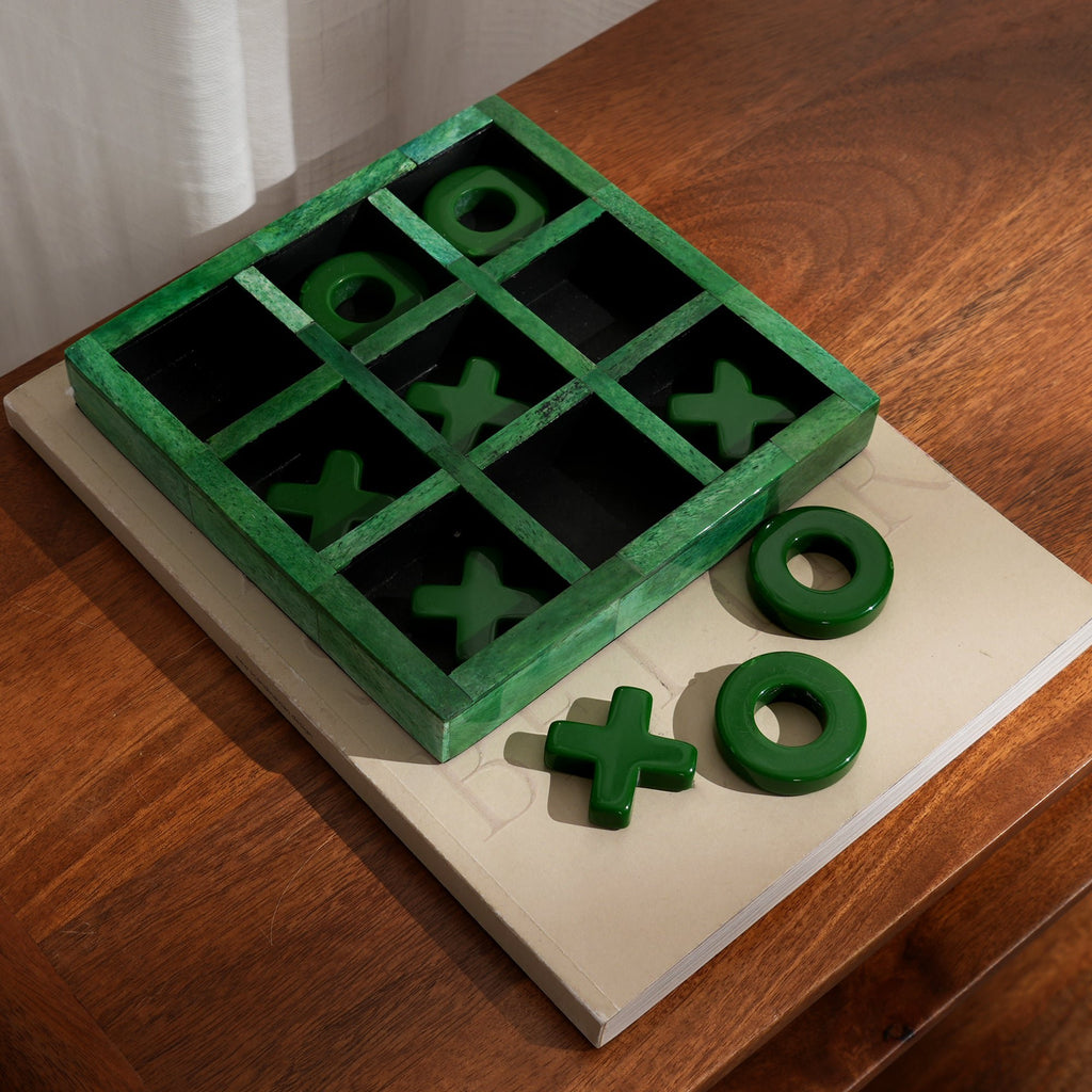Tac-Tic-Toe groen bordspel