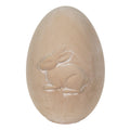 Beeld Konijn 18x17x25 cm Beige Bruin Keramiek Konijn