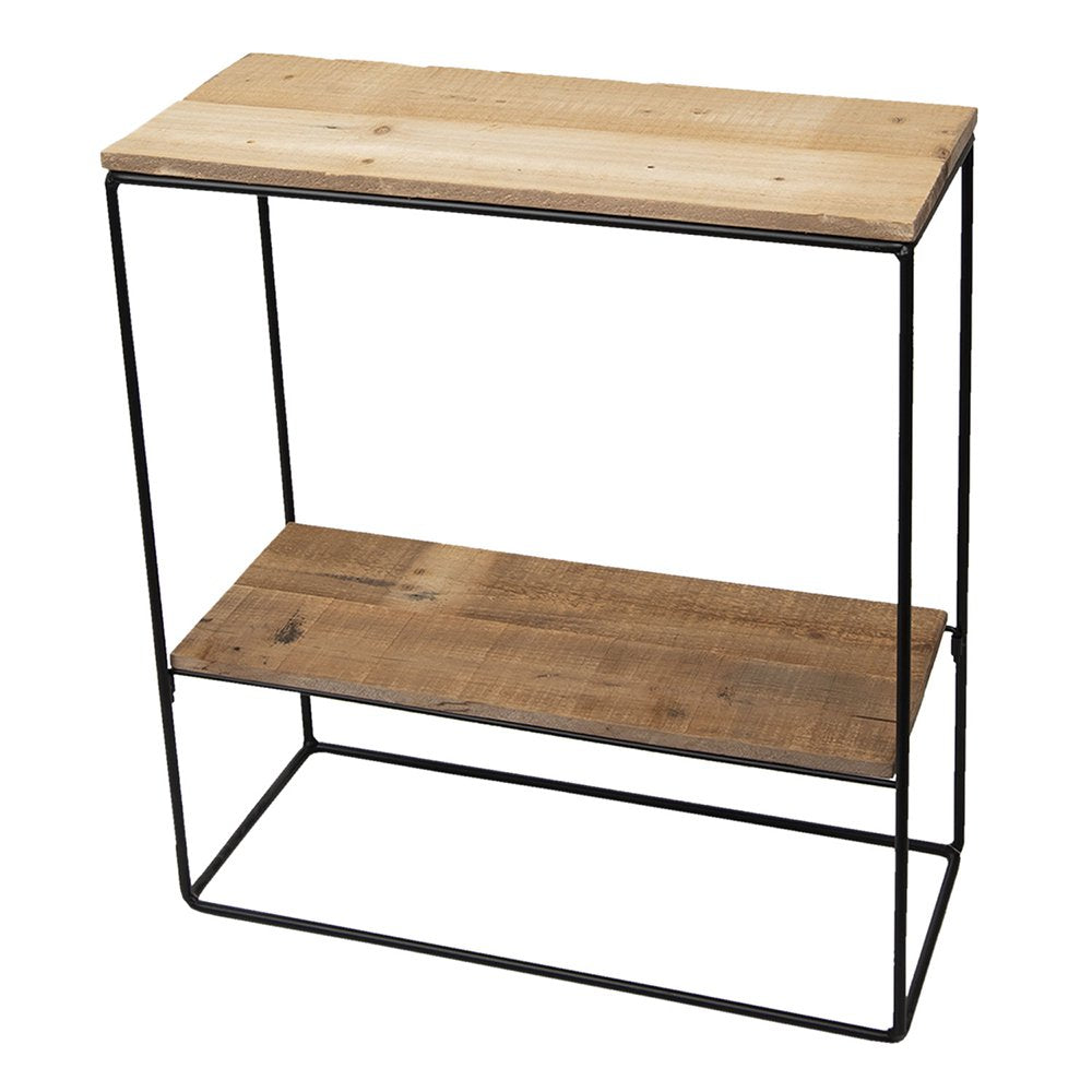 Wandtafel reclaimed wood 60x25x66 cm