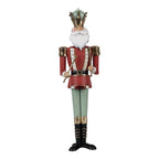 Kerstdecoratie Notenkraker 37 cm Rood Groen Metaal