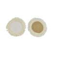 Onderzetter raffia beige 14cm