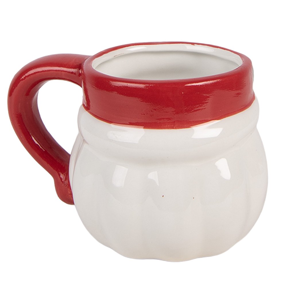 Mok Kerstman 300 ml Wit Keramiek