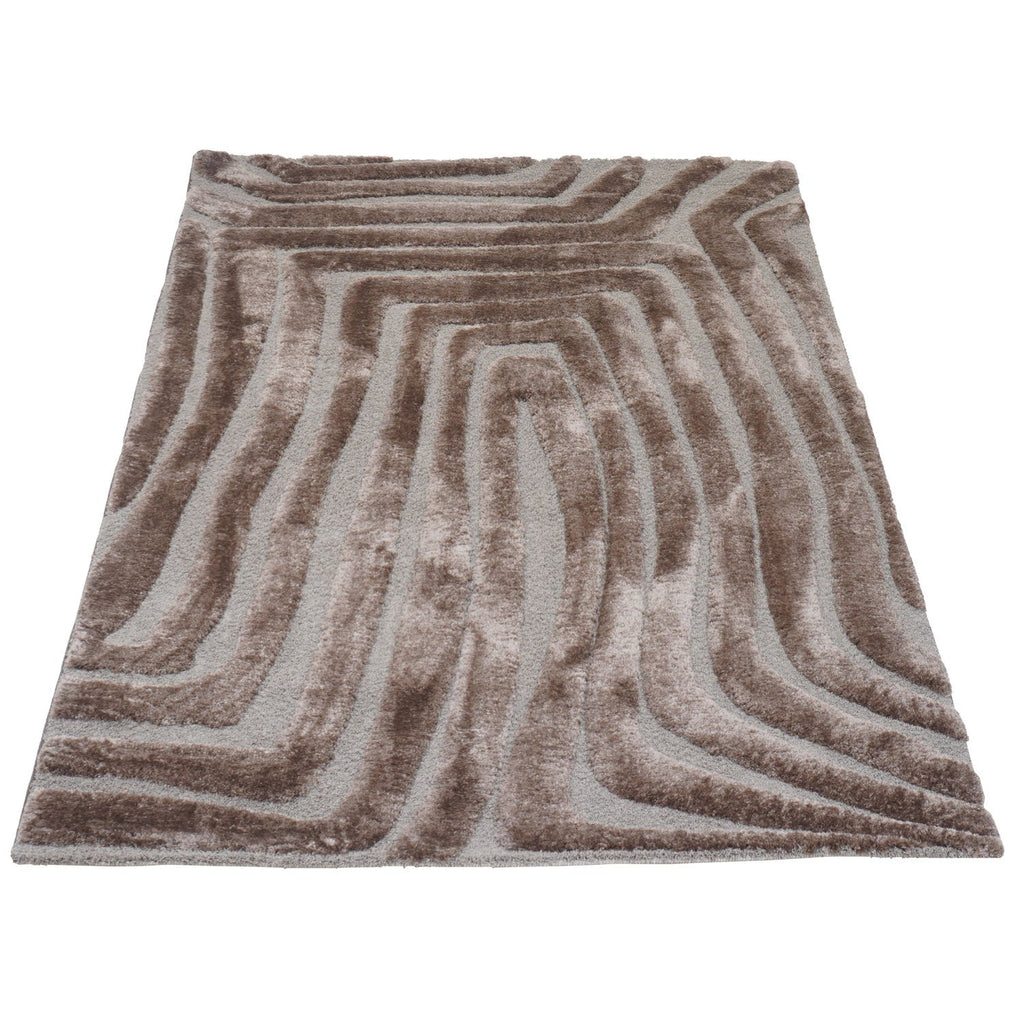 Vloerkleed Lima Bruin 240 x 340 cm