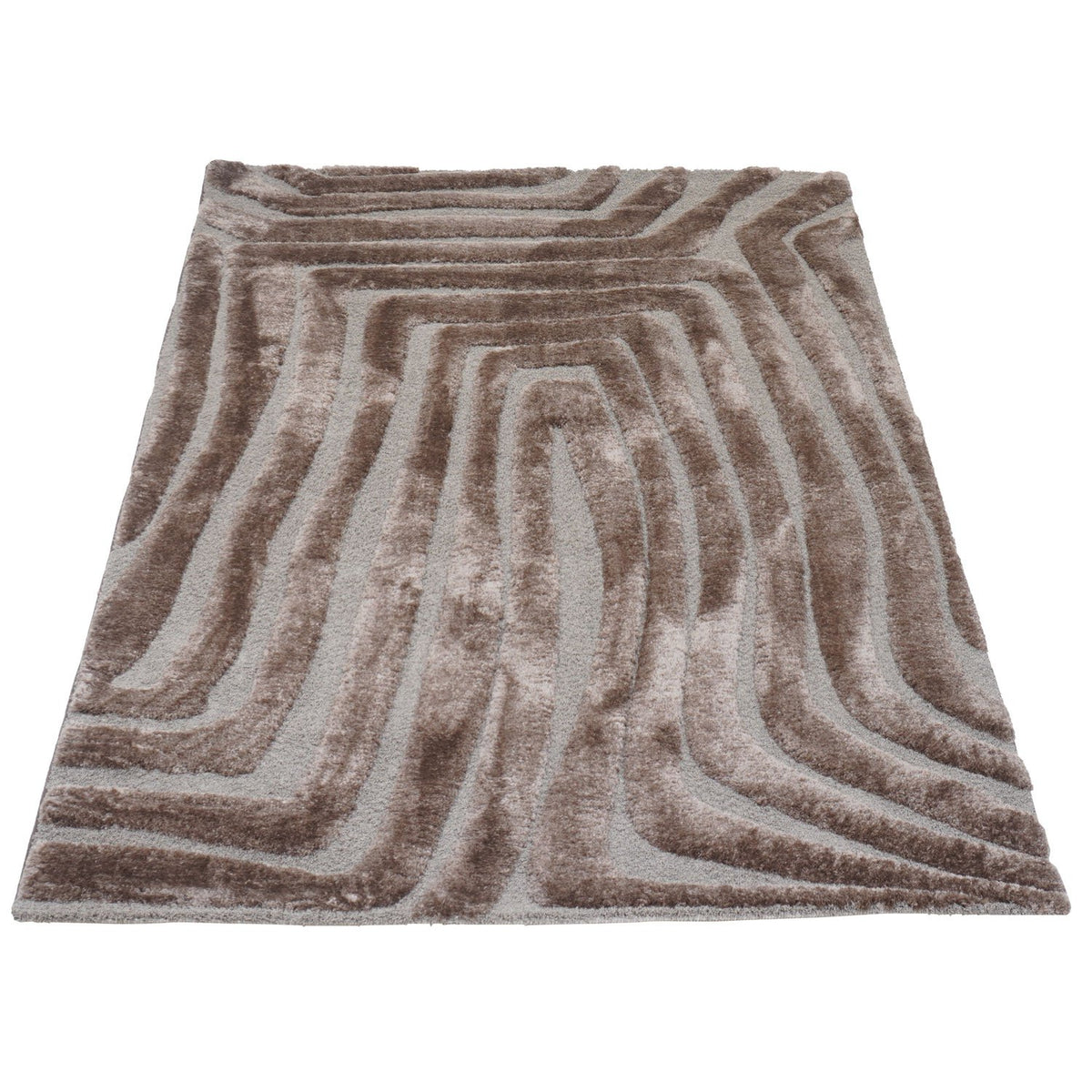 Vloerkleed Lima Bruin 240 x 340 cm
