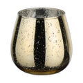 T-lichthouder Bezamby Goud 14x14cm