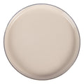 Onderzetters voor Glazen Ø 11x1 cm Beige Metaal