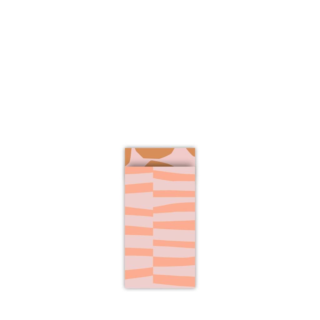 Bold Lines peach/roze - Cadeauzakjes