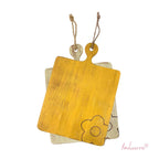 Wooden serving board Brava Ecru
