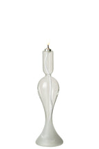 J-Line kaars - glas - transparant - S - LED lichtjes