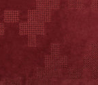 Twisted Brooklyn kussen bordeaux 30x50cm