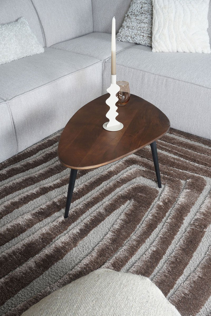 Vloerkleed Lima Bruin 160 x 230 cm