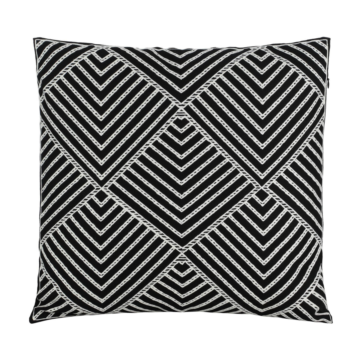Kussen Chevery Zwart 45x45cm