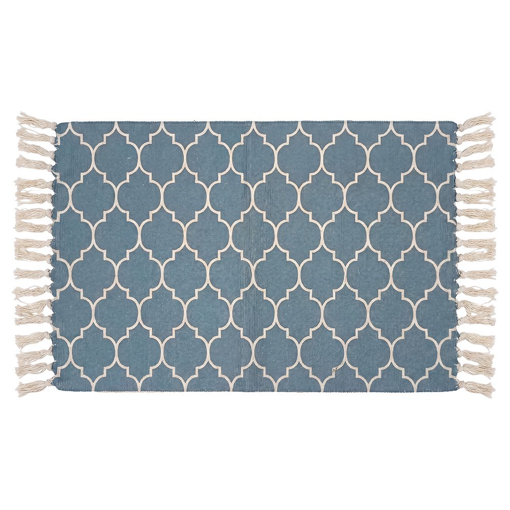 Vloerkleed Beige Katoen