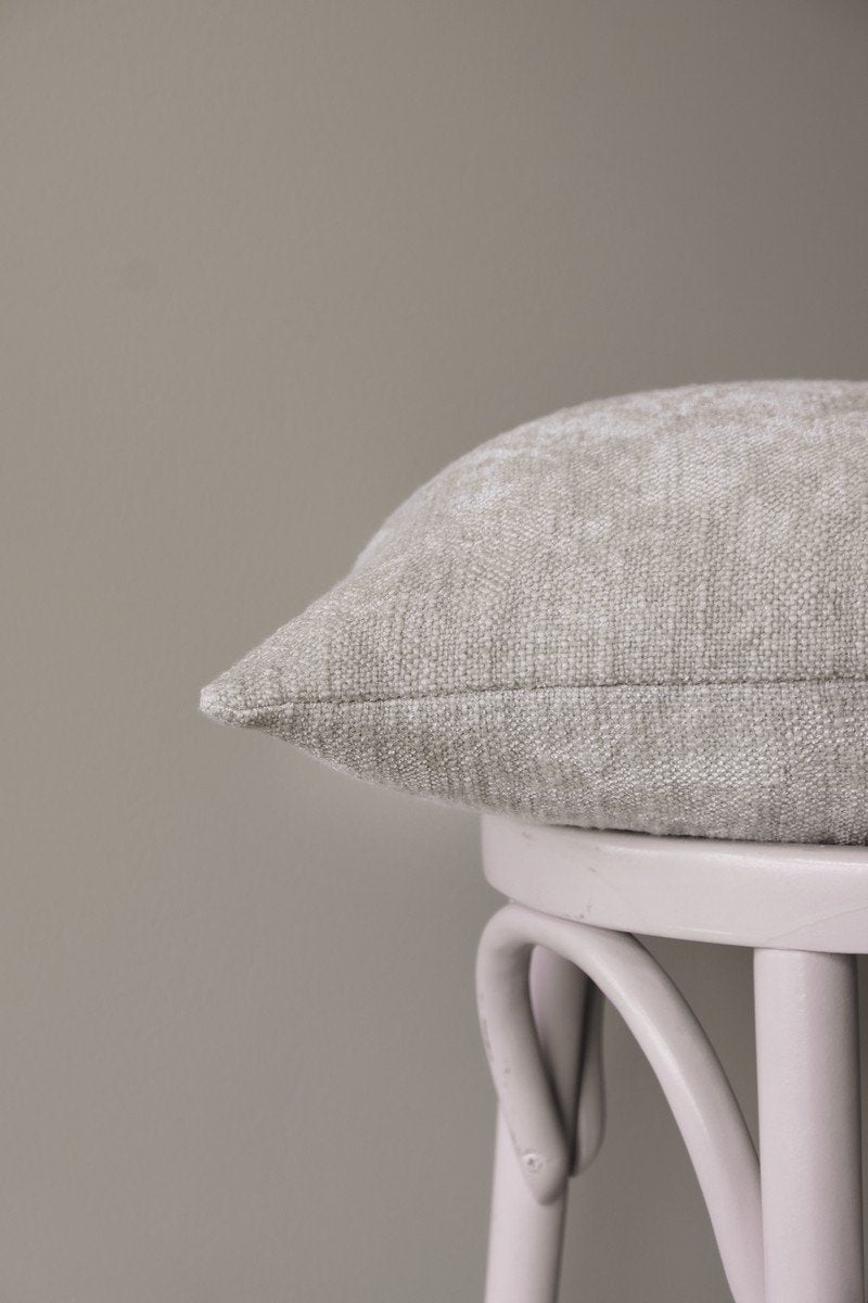 Coco Chenille kussen cream 45x45cm