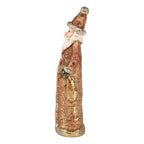 Kerstdecoratie Beeld Kerstman 4x3x12 cm Rood Kunststof