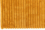 J-Line plaid Large Corduroy - polyester - oker - 180 x 130 cm