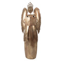 Kerstdecoratie Engel 62x25x169 cm Goudkleurig Metaal
