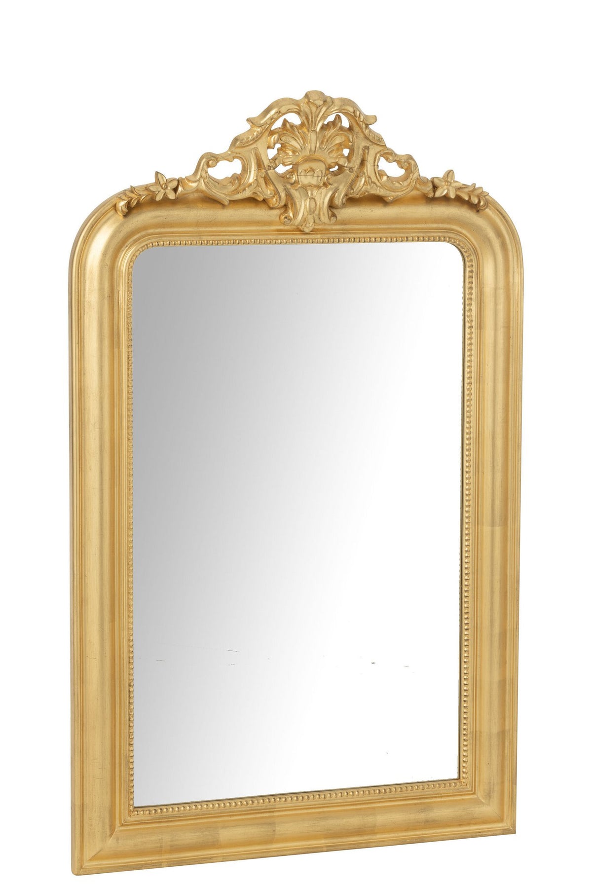 J-Line spiegel Ema - hout - goud