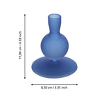 Kandelaar Molume Blauw 8,5x11cm