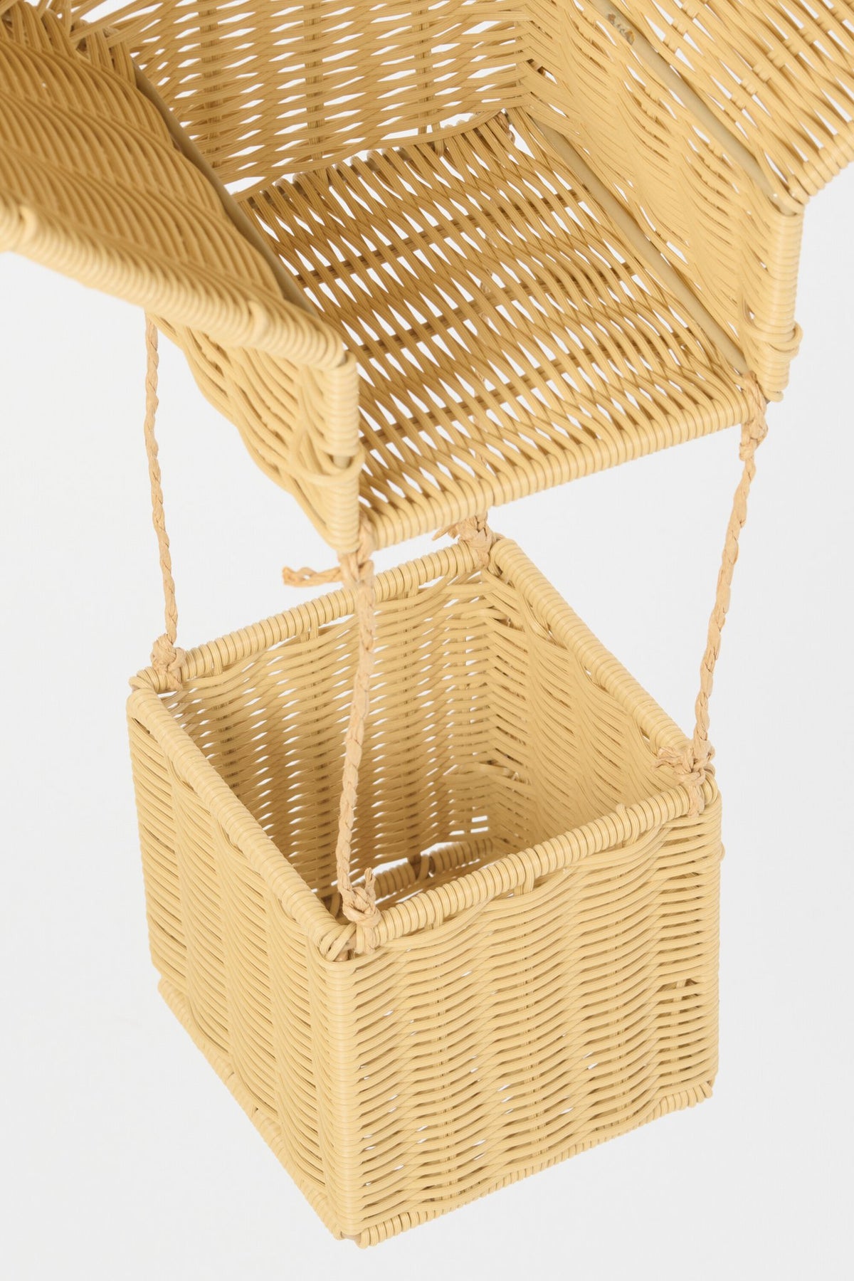J-Line wandrek Luchtballon - kunststof - naturel