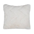 Kussen Zig Zag Off White 45x45cm