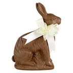 Decoratie Beeld Konijn 9x4x13 cm Bruin Kunststof