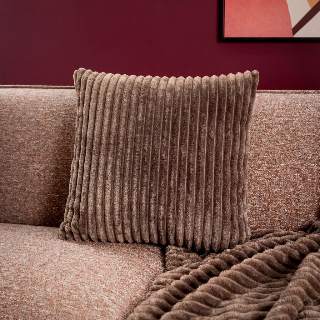 Dutch Decor Mart - Cushion 45x45 cm - Driftwood - Brown
