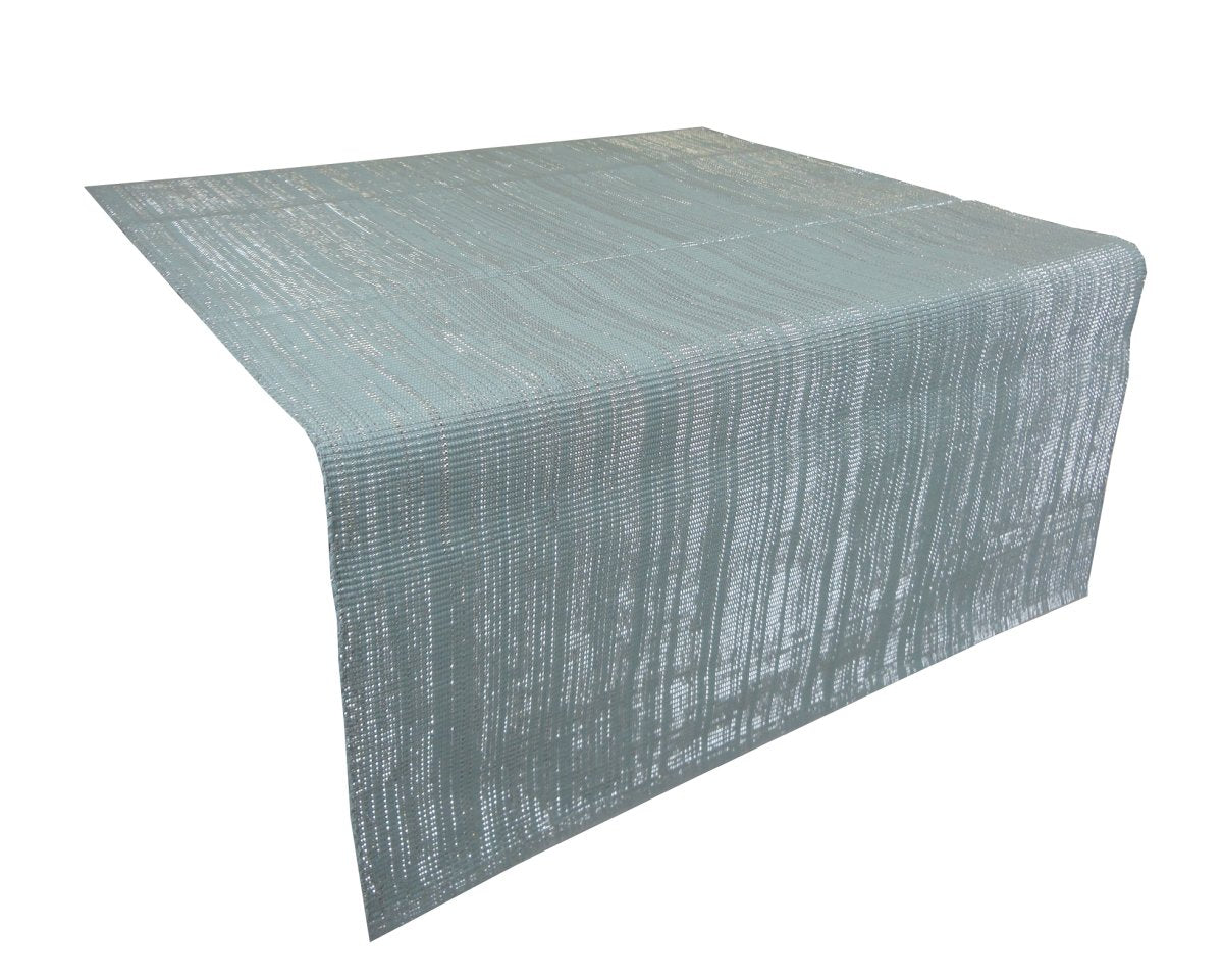 Allover Lurex Tafelloper Mint 50x140cm