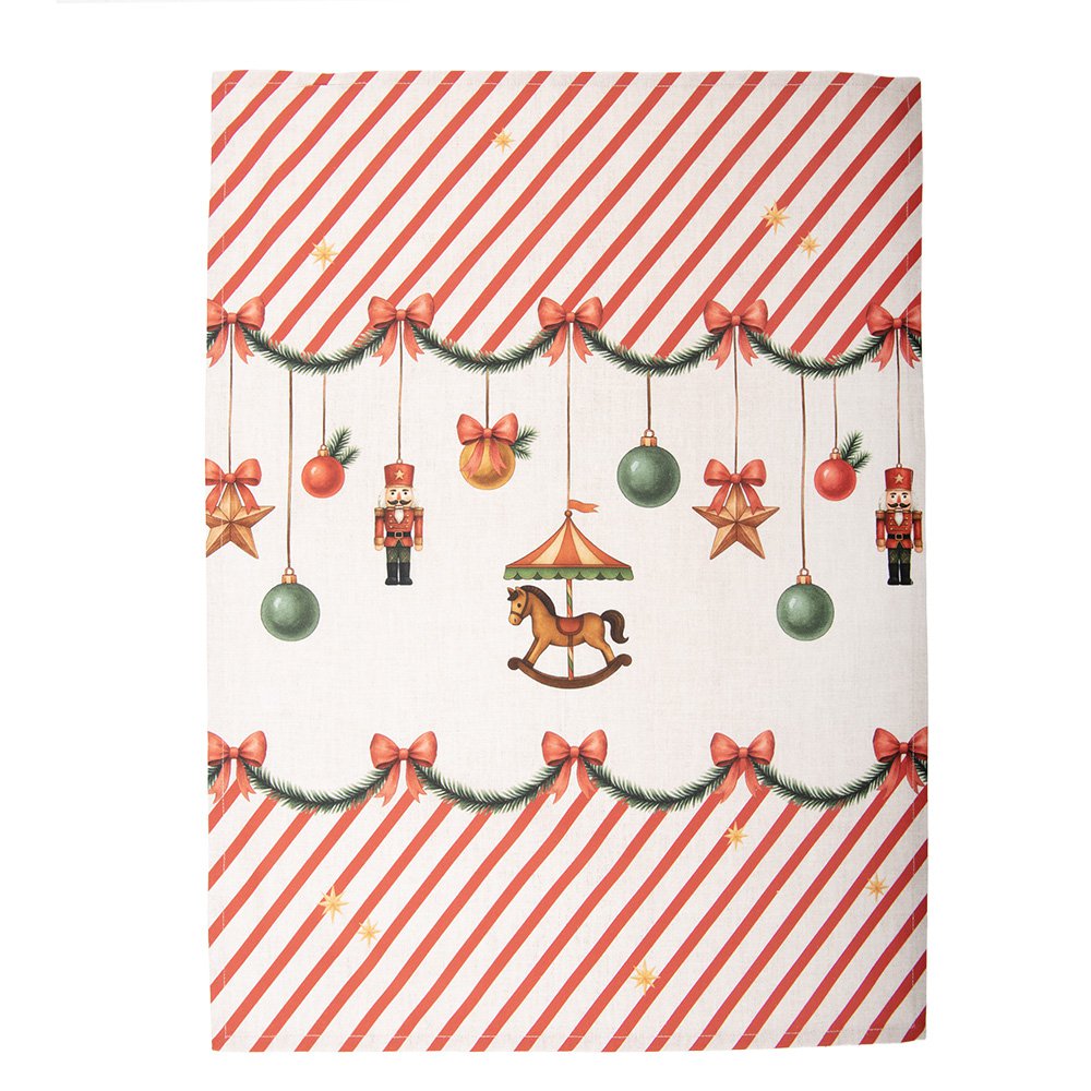 Theedoek 50x70 cm Beige Katoen