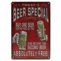 Bier Speciaal Retro Wandbord 30x20