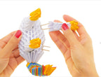3D Model Origami Eenhoorn- Papier