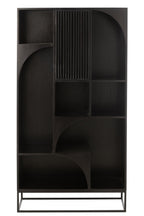 J-Line Rek Mode Mango Hout/Mdf Zwart