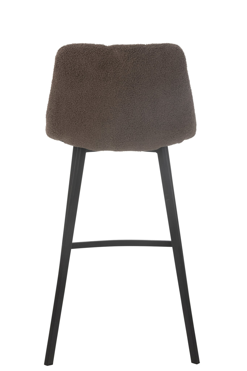 J-Line Barstoel Kent Metaal/Polyester Bruin