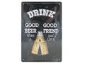 Drinkbier Retro Wandbord 30x20