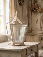 Lantaarn 26x26x47 cm Beige Metaal