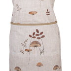 Keukenschort 70x85 cm Beige Katoen Paddenstoelen