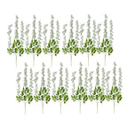 Kunstbloemen Set van 12 110 cm Wit Kunststof