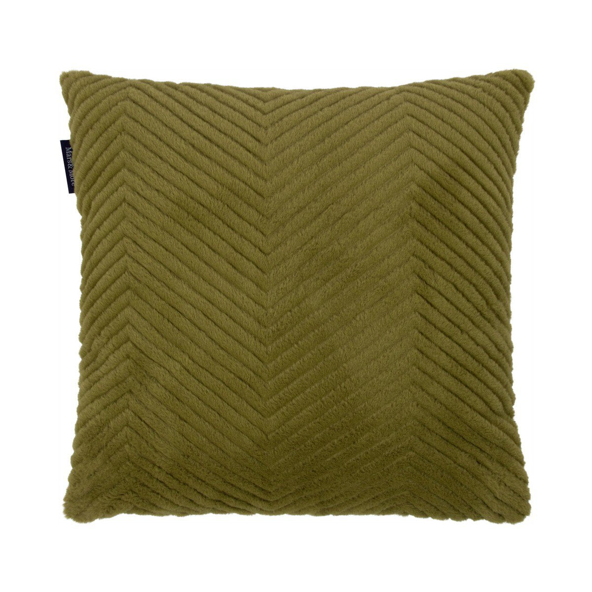 Kussen Visgraat Groen 45x45cm