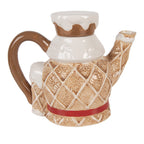 Theepot Notenkraker 900 ml Bruin Keramiek