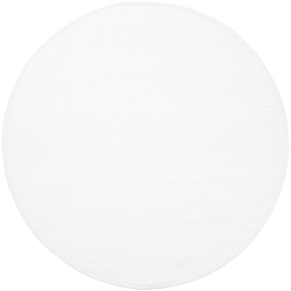 Vloerkleed Scott Wit Rond ø200 cm