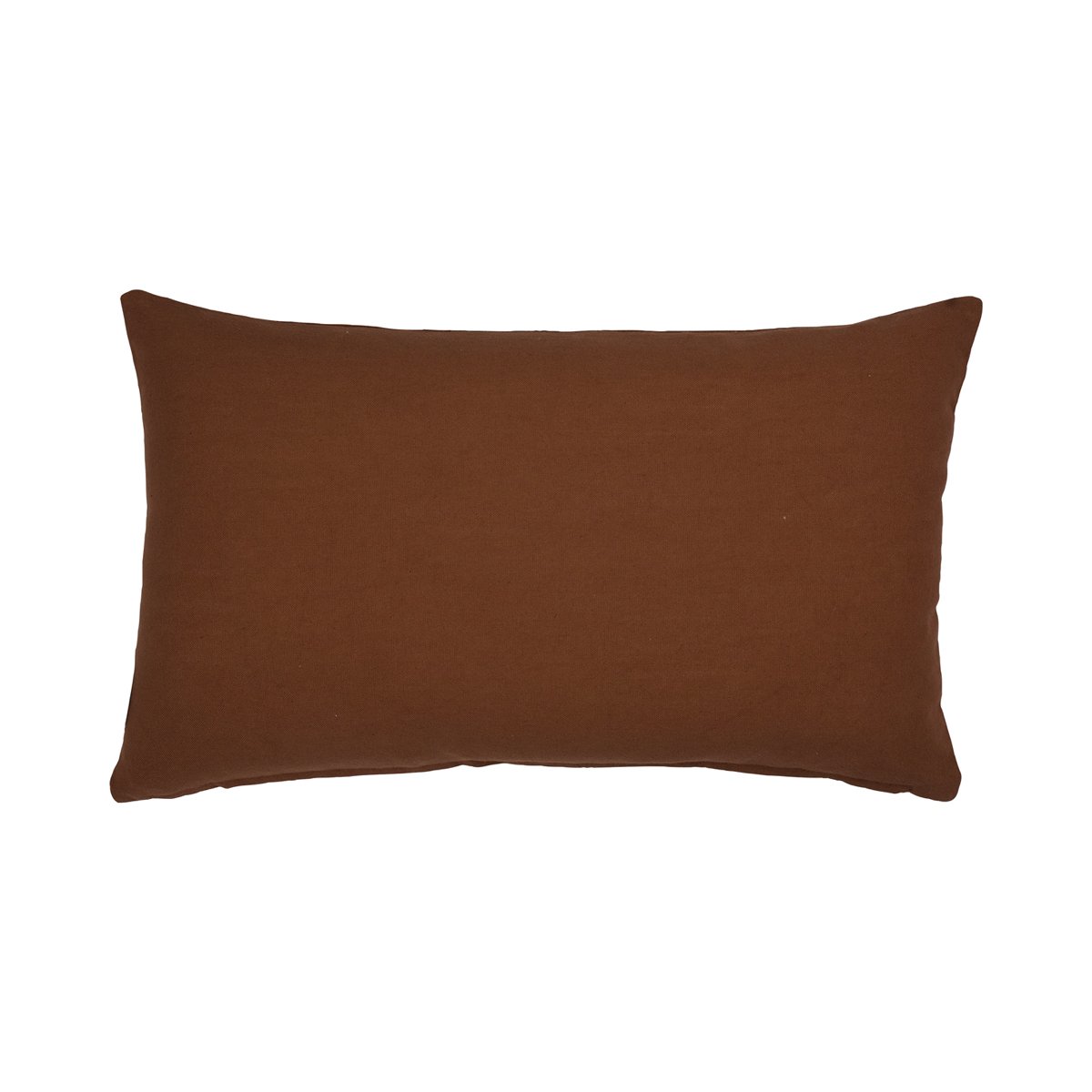 Uneven Ruffle kussen bruin 30x50cm