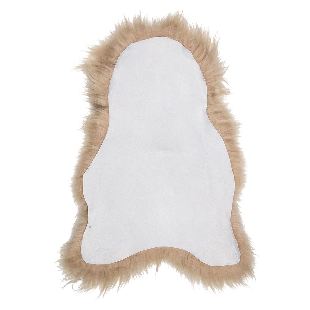 Schapenvacht ijsland lichtblond 100-110cm