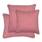 Kussen katoen donker rood ruit 55x55cm
