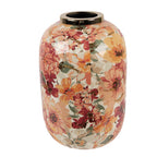 Vaas Ø 17x25 cm Beige Metaal