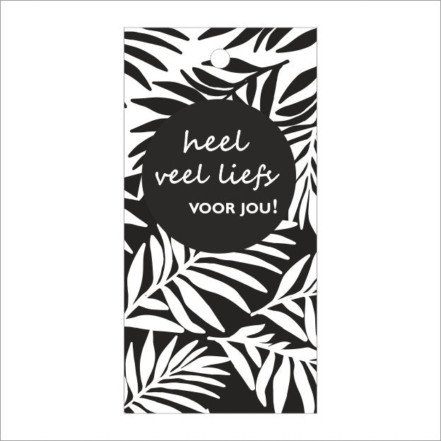 Cadeaukaartjes - Heel veel liefs voor jou - 20 stuks