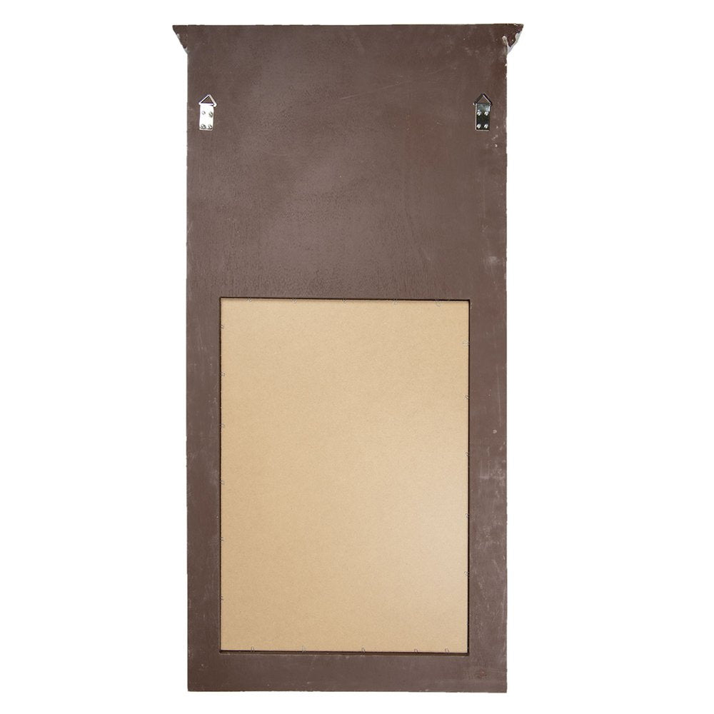 Spiegel 65x120 cm Grijs Hout Grote Spiegel